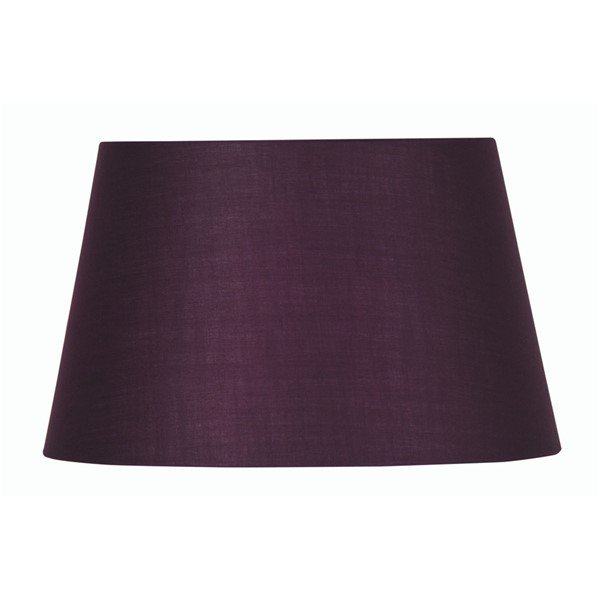 (image for) Cotton Drum Shade Plum